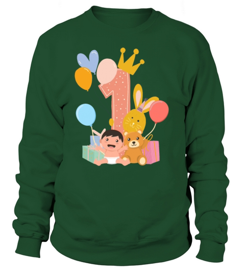 Birthday Baby - 1st Birthday Women's Sweatshirt