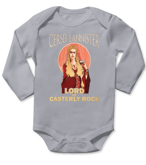 Cersei Lannister Lord Of Casterly Rock Long Sleeve Baby One-Piece