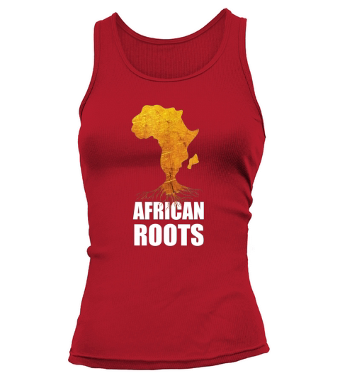 Africa Map With African Roots Tank top Woman