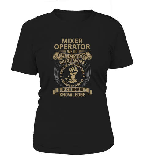 mixer operator Women's T-Shirt