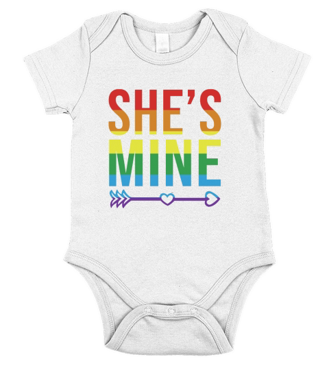 Lesbian Gay Pride LGBT Short Sleeve Baby One-Piece