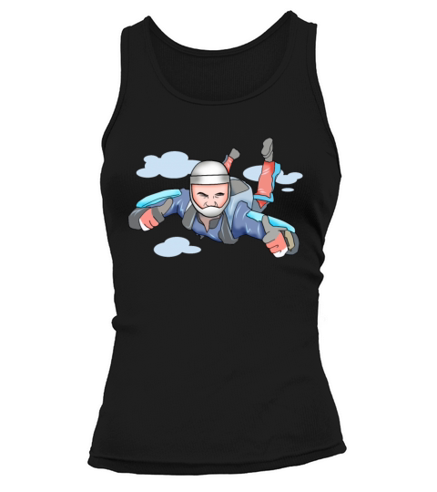 Skydiving Parachuting Freefly Make Skydiver Gift Tank top Woman