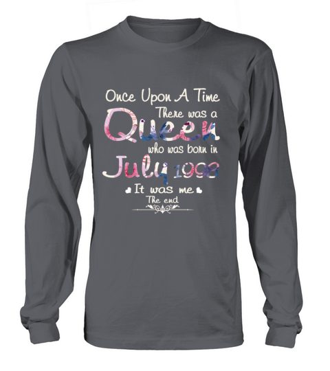 Womens Girls 21st Birthday Queen July 1998 Shirt Women's Long Sleeve