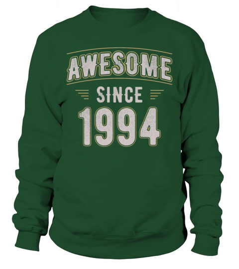 Awesome Since 1994 Vintage Birthday Men's Sweatshirt