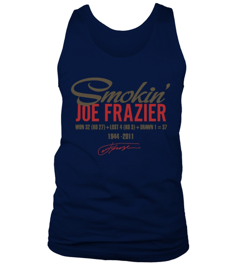 Smokin Joe Frazier Heavyweight Champion Boxing Tank Top Unisex