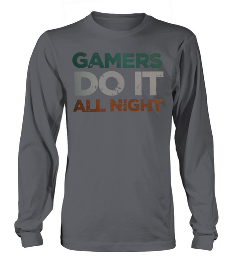 Gamers Do It All Night Women's Long Sleeve