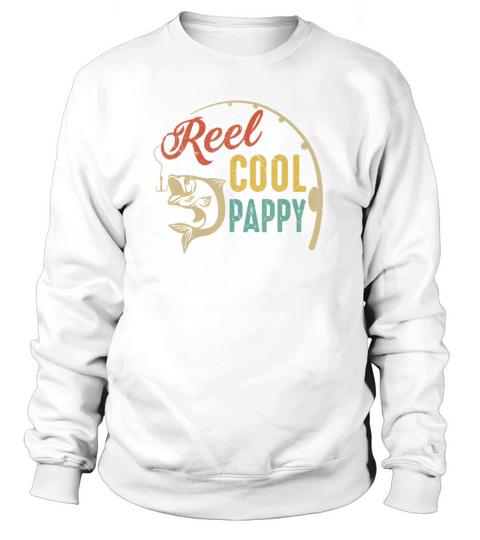 Reel Cool Pappy Vintage Fishing Fisherman Gift Women's Sweatshirt