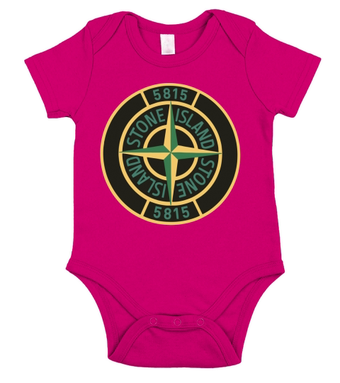 Stone Island logo Limitied Edition T-Shirt Short Sleeve Baby One-Piece