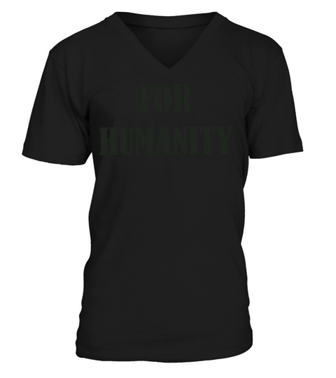 HUMANITY Men's V-Neck T-shirt