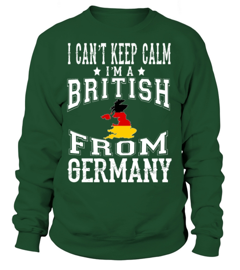 British from Germany - I cant keep calm Women's Sweatshirt