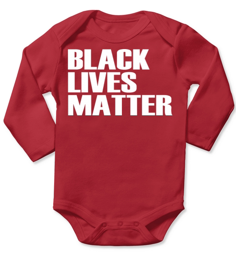 Black lives matter Long Sleeve Baby One-Piece