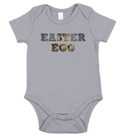 Easter Egg Short Sleeve Baby One-Piece