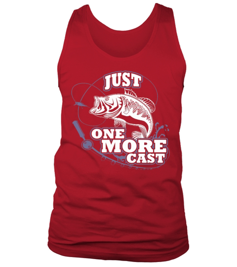 Fishing – Just one more cast Men's Tank Top