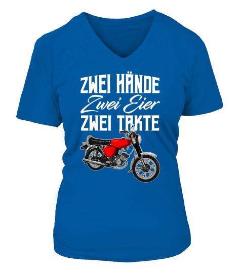 Simson S51 Simson Sprüche V-neck T-Shirt Woman