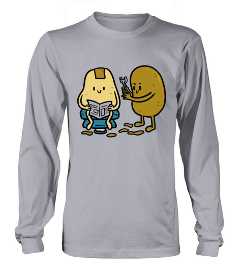 Potato Barbers Corner Men's Long Sleeve