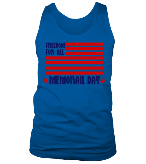 memorial day freedom for all Men's Tank Top