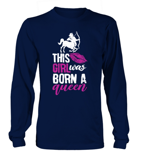 This Girl was Born A Queen Women's Long Sleeve
