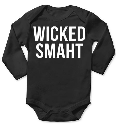 IntelligentS mart Ass Funny Humorous Long Sleeve Baby One-Piece