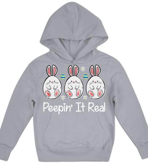 Easter Bunnies Easter Bunny For Easter Peepin Kids Hoodie