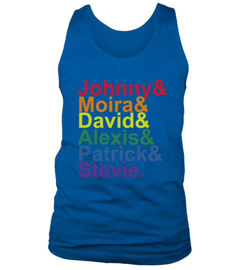 Johnny Moira David Alexis Patrick Stevie Pride Schitts Creek Classic Tank Top Unisex