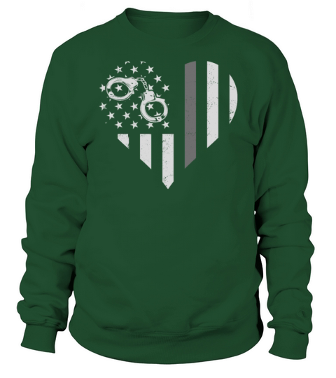 Correctional Officer Patriotic Men's Sweatshirt