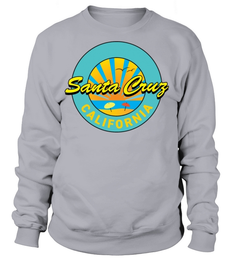 Santa Cruz California Round Seal Women's Sweatshirt