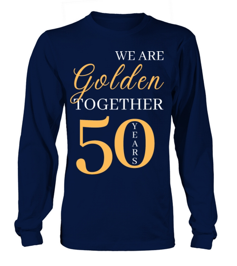 50th Golden Marriage Anniversary Women's Long Sleeve