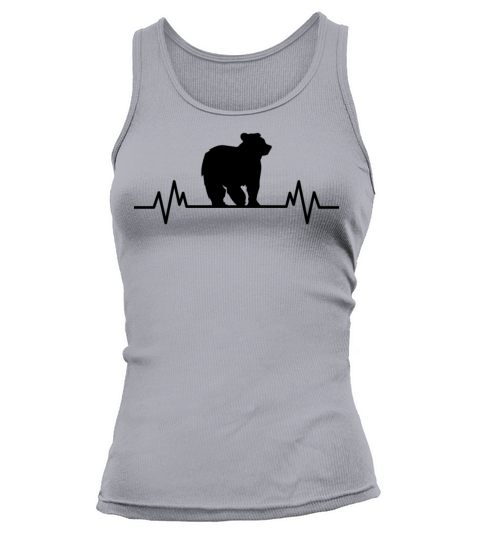 Bear Heartbeat Nature Environmental Protection Women's Tank Top