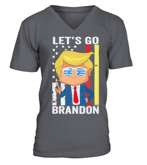 Go Trump Brandon Men's V-Neck T-shirt