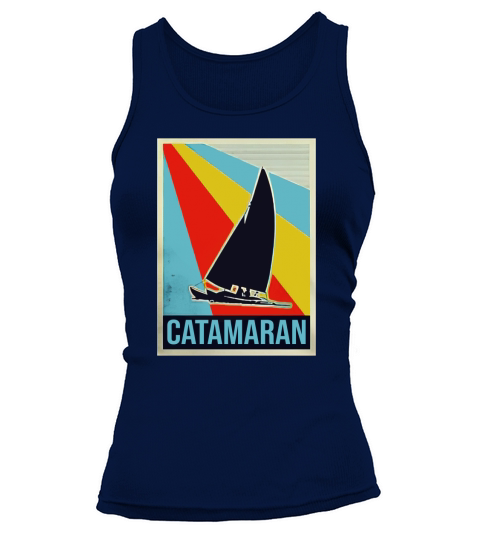 Vintage Catamaran Shirt Tank top Woman