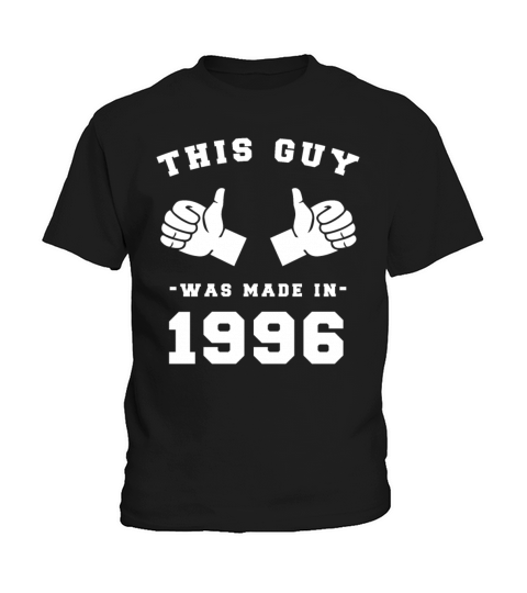 This Guy was made in 1996 Birthday Shirt Kids T-Shirt