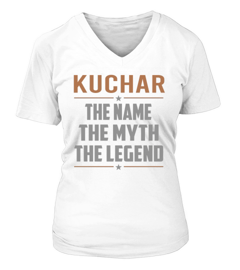 KUCHAR The Name The Myth The Legend Name Shirts V-neck T-Shirt Woman