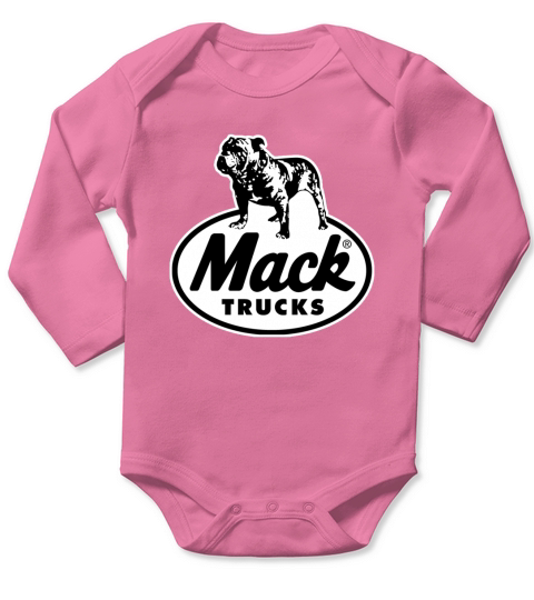 Mack Trucks Long Sleeve Baby One-Piece
