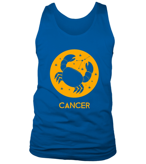 Cancer Zodiac Sign and Constellation Gift Men's Tank Top