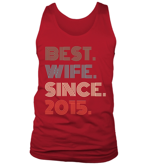 Womens 1st Wedding Anniversary Gift Wife Since Men's Tank Top