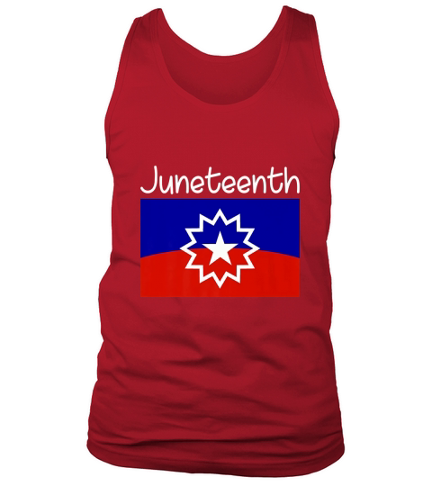 Juneteenth Flag Emancipation of the Slaves Tank Top Unisex