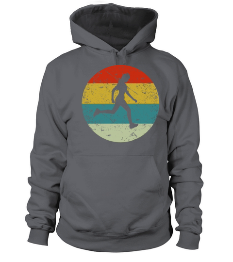 run vintage Men's Hoodie