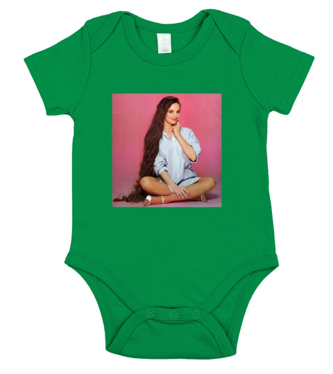 Crystal Gayle Funny Short Sleeve Baby One-Piece