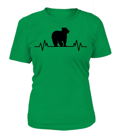 Bear Heartbeat Nature Environmental Protection Women's T-Shirt