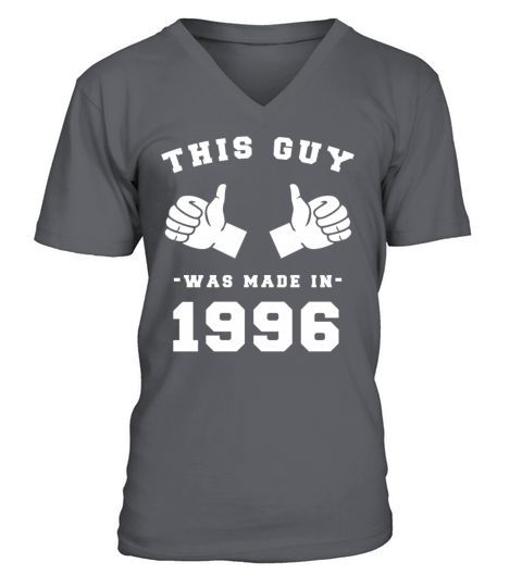 This Guy was made in 1996 Birthday Shirt Men's V-Neck T-shirt
