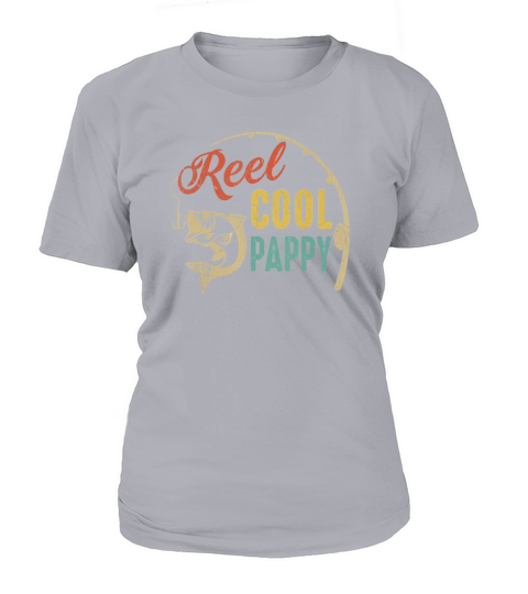 Reel Cool Pappy Vintage Fishing Fisherman Gift Women's T-Shirt