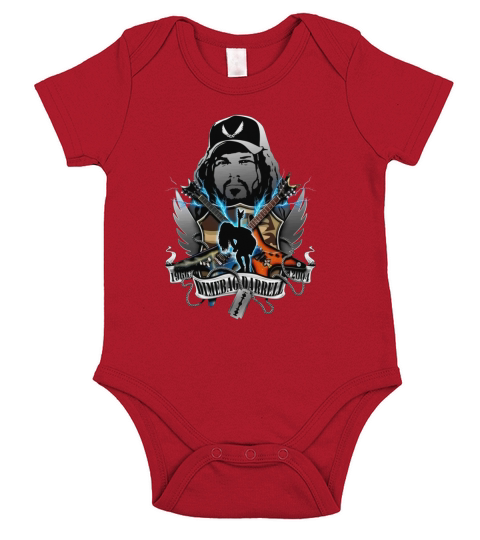 Dimebag Darrell Short Sleeve Baby One-Piece