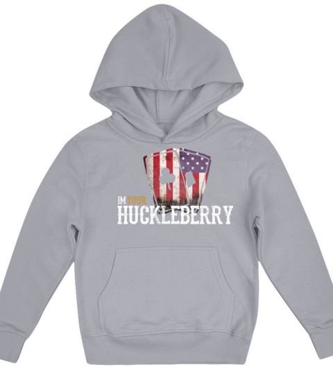 Im your huckleberry distressed wester movie quote Kids Hoodie