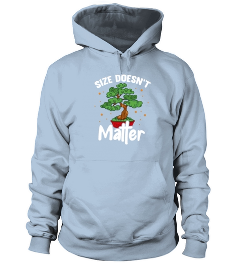 Size Doesnt Matter Bonsai Tree Women's Hoodie