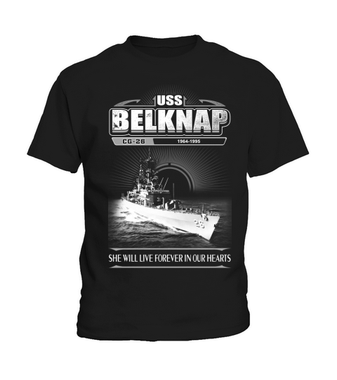 USS Belknap Kids T-Shirt