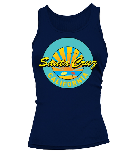 Santa Cruz California Round Seal Women's Tank Top