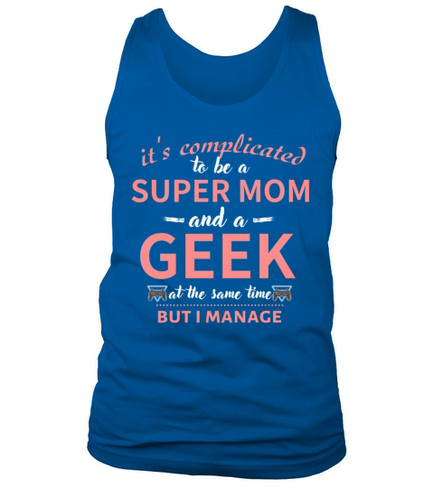 Complicated To Be A Super Mom Video Game Tank Top Unisex