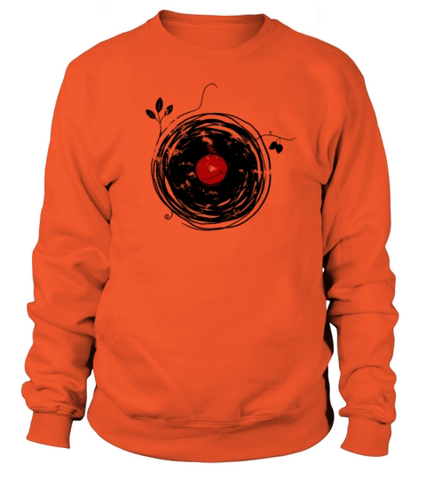 Enchanting Vinyl Records - Cool Vinyl Record Women's Sweatshirt