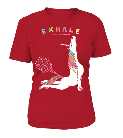 Cobra Pose Unicorn Exhale Women's T-Shirt