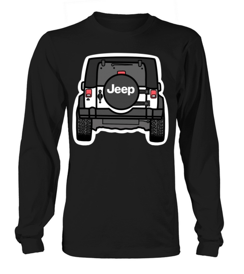 White Jeep Women's Long Sleeve